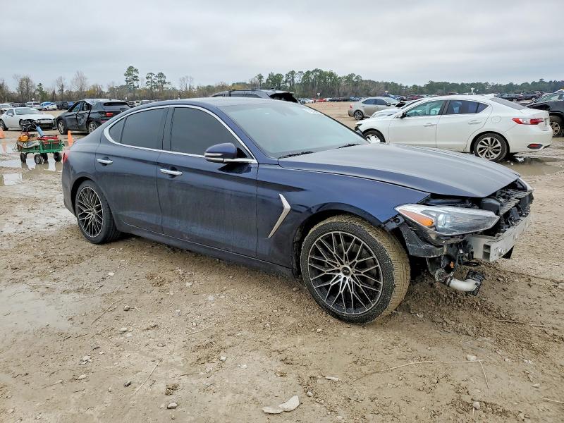 Photo 4 from auction – 2021 GENESIS G70 with VIN KMTG64LAXMU079704