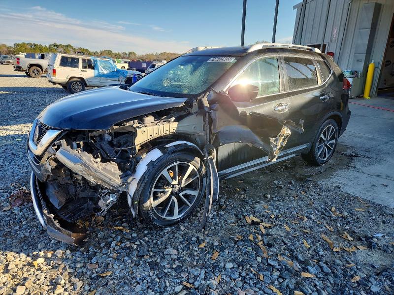 NISSAN ROGUE S 2019 with VIN 5N1AT2MT9KC813605 - Photo from auction