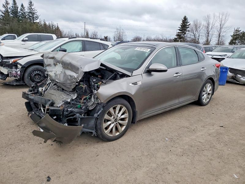 KIA OPTIMA 2016 with VIN 5XXGU4L3XGG090668 - Photo from auction