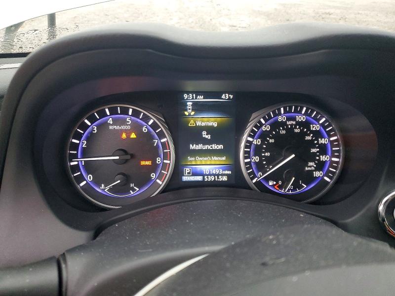 Photo 9 from auction – 2016 INFINITI Q50 PREMIU with VIN JN1EV7AR2GM343203