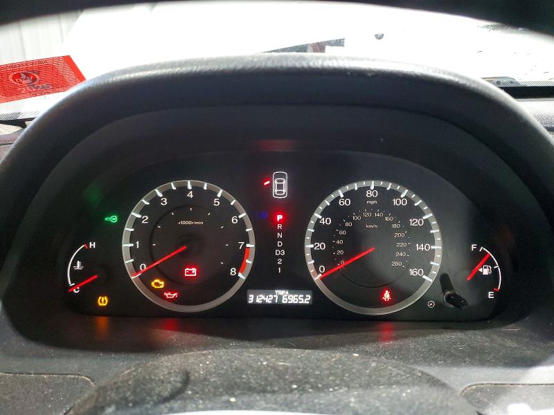 Photo 9 from auction – 2011 HONDA ACCORD EXL with VIN 1HGCP2F85BA082209