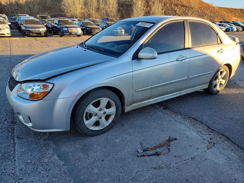 KIA SPECTRA EX 2009 with VIN KNAFE221595022781 - Photo from auction
