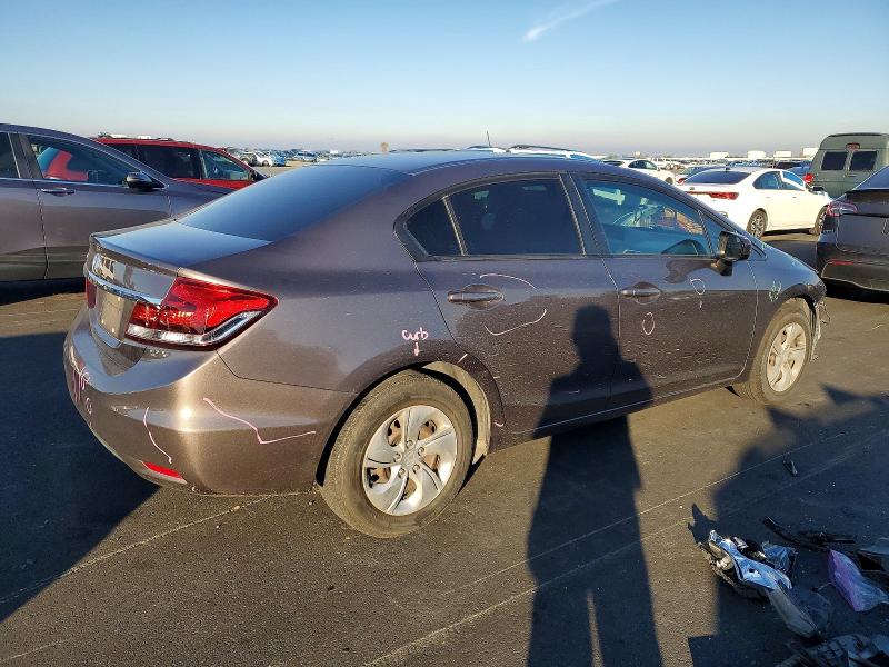 Photo 3 from auction – 2015 HONDA CIVIC with VIN 19XFB2F53FE288406