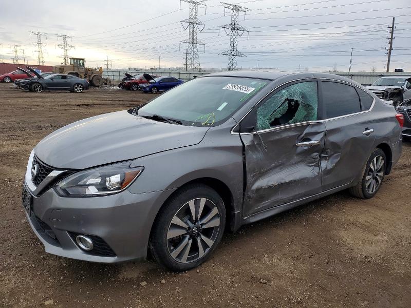 NISSAN SENTRA S 2018 with VIN 3N1AB7AP3JY296404 - Photo from auction