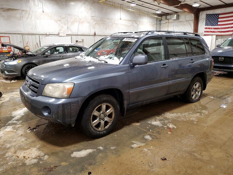TOYOTA HIGHLANDER 2006 с VIN JTEGP21A460097995 - Фото с аукциона