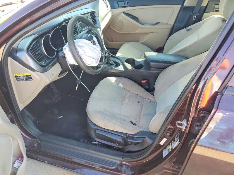 Foto 7 de la subasta – 2013 KIA OPTIMA con VIN 5XXGM4A79DG185224