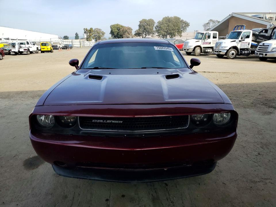 Photo 5 from auction – 2014 DODGE CHALLENGER with VIN 2C3CDYAG7EH137195