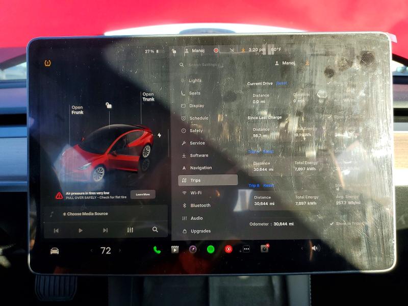 Photo 9 from auction – 2023 TESLA MODEL 3 with VIN 5YJ3E1EA8PF554002