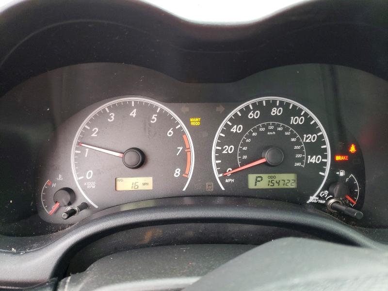 Photo 9 from auction – 2009 TOYOTA COROLLA BA with VIN 2T1BU40E19C146149