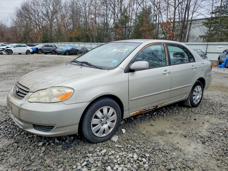 TOYOTA COROLLA CE 2004 with VIN 2T1BR38E74C307693 - Photo from auction