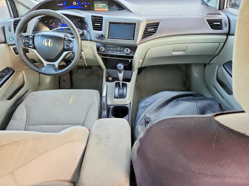 Photo 8 from auction – 2012 HONDA CIVIC LX with VIN 19XFB2F55CE368737