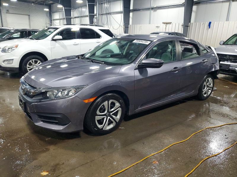 HONDA CIVIC LX 2017 with VIN 19XFC2F51HE081142 - Photo from auction
