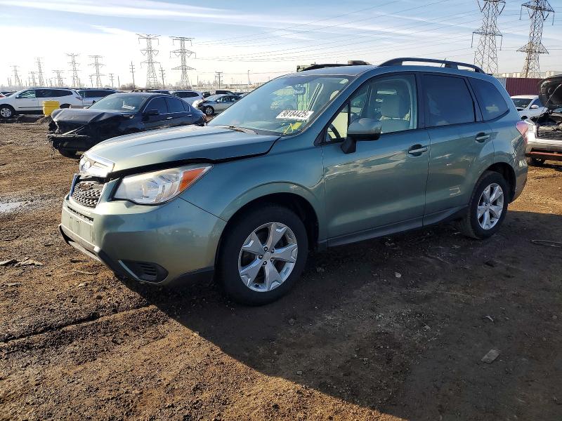 SUBARU FORESTER 2 2015 with VIN JF2SJADC6FH548502 - Photo from auction