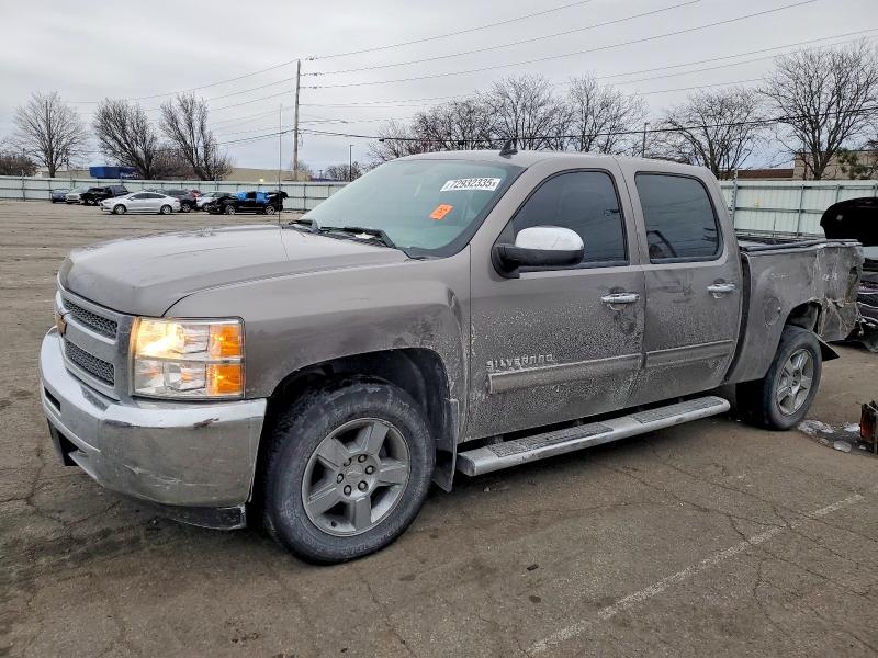 CHEVROLET SILVERADO 2013 with VIN 3GCPKSE76DG320564 - Photo from auction