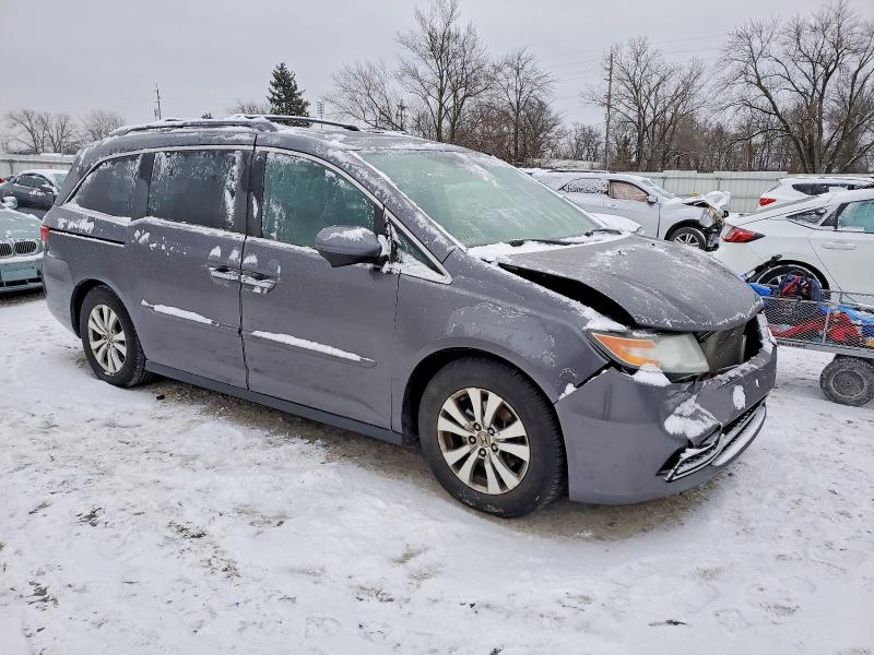 Photo 4 from auction – 2015 HONDA ODYSSEY EX with VIN 5FNRL5H64FB084127