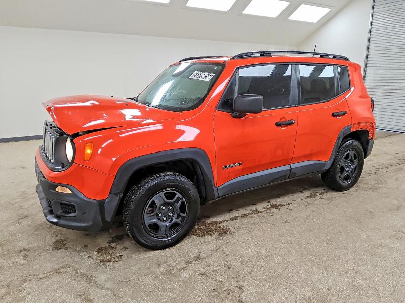 JEEP RENEGADE S 2018 with VIN ZACCJBAB1JPJ46499 - Photo from auction