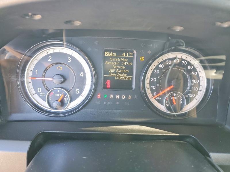Photo 9 from auction – 2018 RAM 2500 with VIN 3C6UR4HL2JG346732