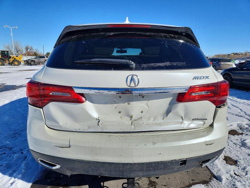 Photo 6 from auction – 2015 ACURA MDX with VIN 5FRYD4H29FB007445