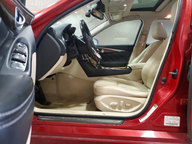 Photo 7 from auction – 2014 INFINITI Q50 BASE with VIN JN1BV7AP2EM675172