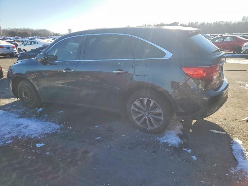 Photo 2 from auction – 2016 ACURA MDX TECHNO with VIN 5FRYD4H44GB024401