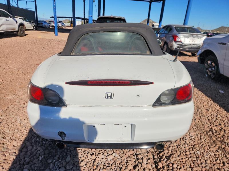 Photo 6 from auction – 2000 HONDA S2000 with VIN JHMAP1149YT005326