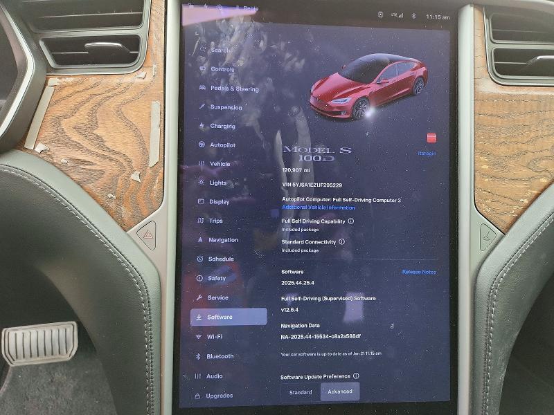 Photo 9 from auction – 2018 TESLA MODEL S with VIN 5YJSA1E21JF295229