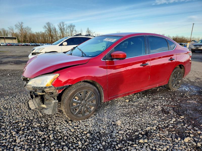 NISSAN SENTRA S 2013 with VIN 3N1AB7AP2DL695144 - Photo from auction