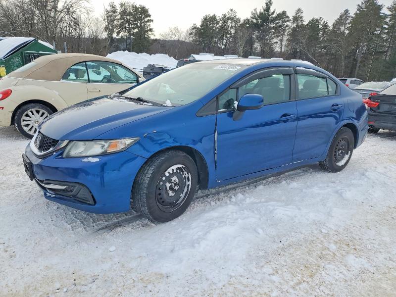 Photo 1 from auction – 2013 HONDA CIVIC LX with VIN 2HGFB2F55DH575071