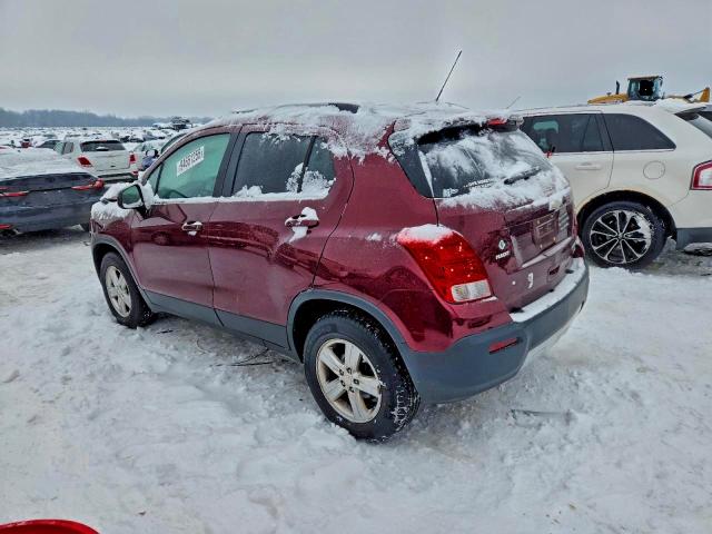 Photo 2 from auction – 2016 CHEVROLET TRAX 1LT with VIN 3GNCJPSB2GL224022