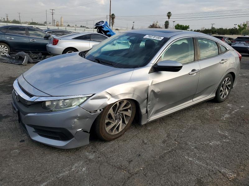 HONDA CIVIC EX 2016 with VIN 19XFC2F72GE249404 - Photo from auction