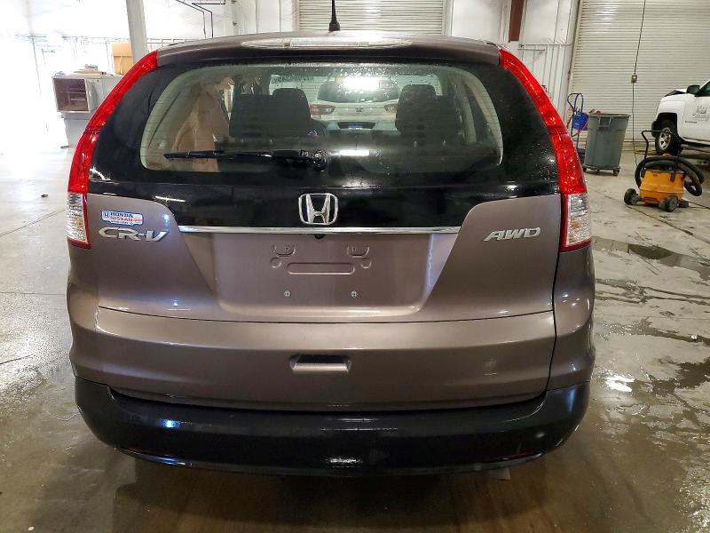 Photo 6 from auction – 2013 HONDA CR-V LX with VIN 5J6RM4H35DL020793