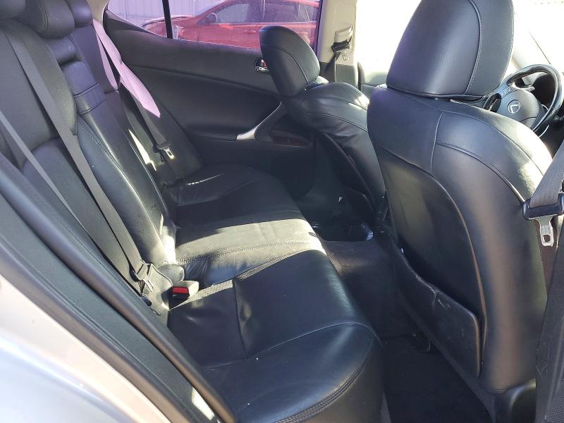 Photo 10 from auction – 2007 LEXUS IS 250 with VIN JTHBK262675049142