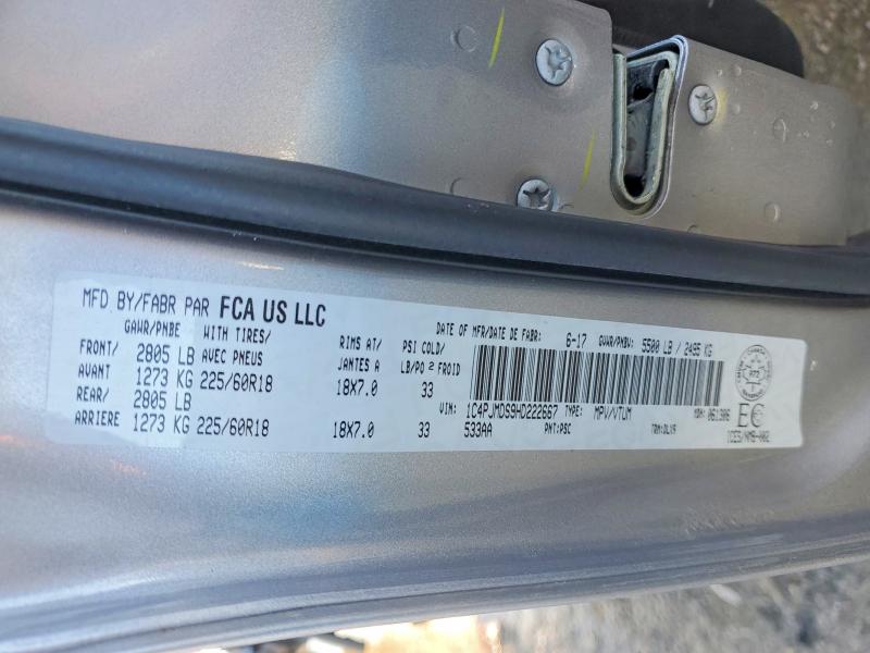 Photo 14 from auction – 2017 JEEP CHEROKEE L with VIN 1C4PJMDS9HD222667