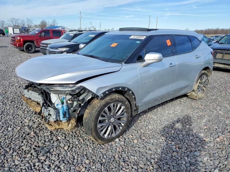 CHEVROLET BLAZER 2021 с VIN 3GNKBFR42MS559731 - Снимка от търг