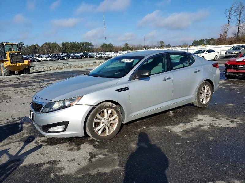 KIA OPTIMA EX 2013 with VIN 5XXGN4A75DG168465 - Photo from auction