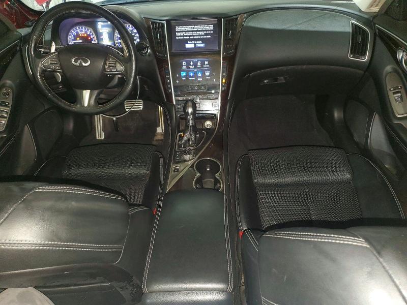 Photo 8 from auction – 2016 INFINITI Q50 RED SP with VIN JN1FV7AR5GM451996