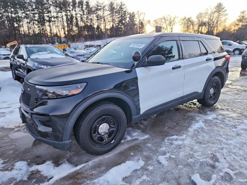FORD EXPLORER P 2021 with VIN 1FM5K8AB9MGC00849 - Photo from auction