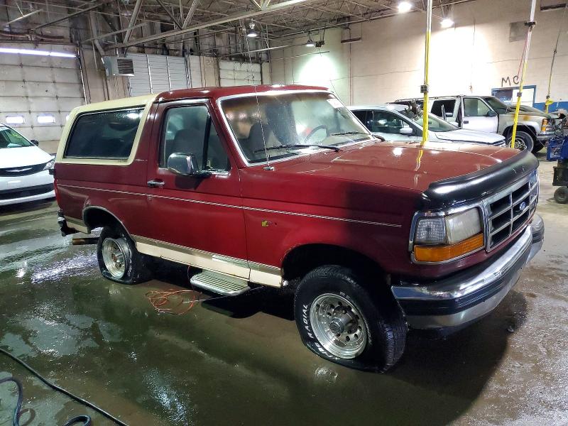 Photo 4 from auction – 1992 FORD BRONCO U10 with VIN 1FMEU15H5NLA31373