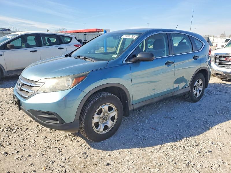HONDA CR-V LX 2014 with VIN 2HKRM4H36EH643061 - Photo from auction