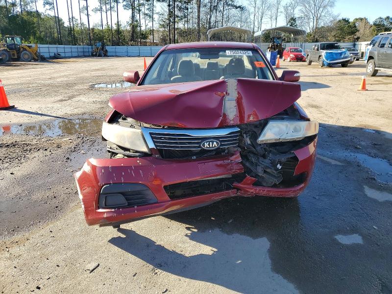 Photo 5 from auction – 2009 KIA OPTIMA with VIN KNAGE228295319315