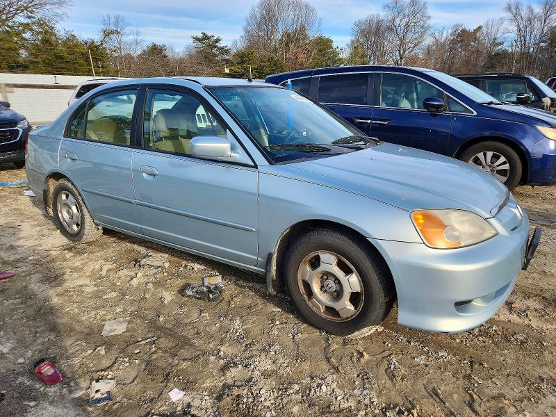 Photo 4 from auction – 2003 HONDA CIVIC HYBR with VIN JHMES95643S018753