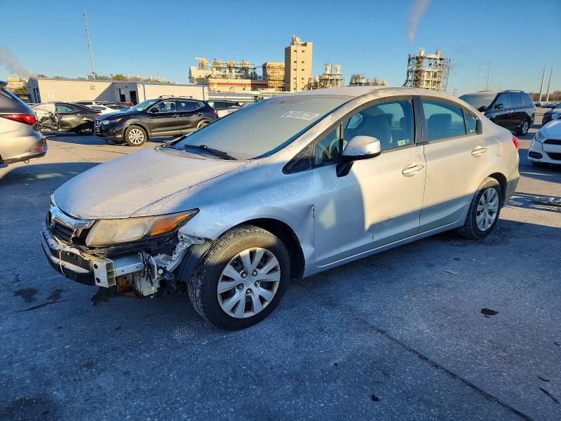 HONDA CIVIC 2012 with VIN 2HGFB2F55CH323478 - Photo from auction