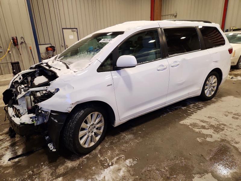 TOYOTA SIENNA LE 2017 with VIN 5TDJZ3DC4HS175053 - Photo from auction