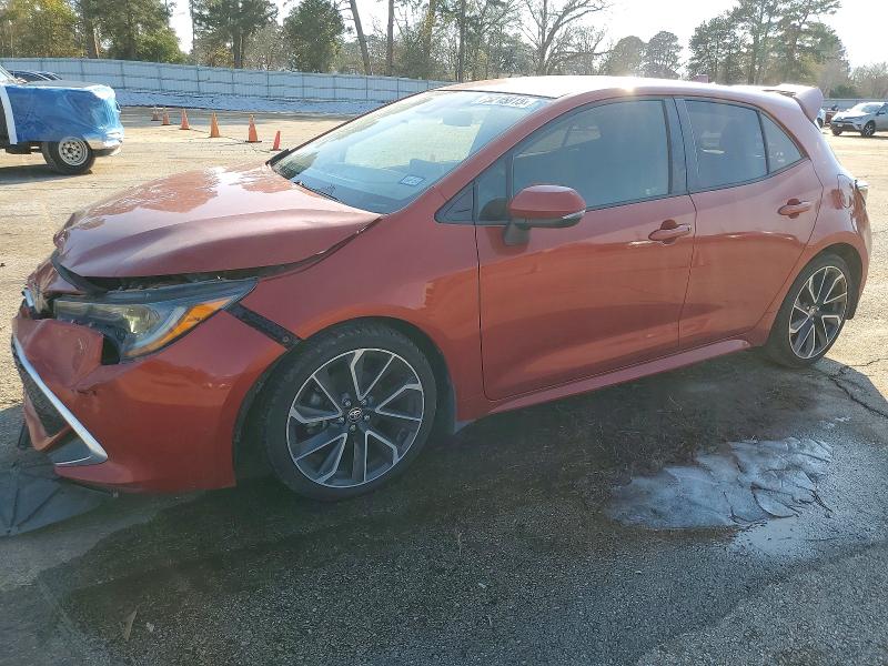 TOYOTA COROLLA SE 2019 with VIN JTNK4RBE6K3001502 - Photo from auction