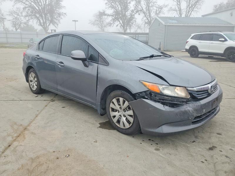 Photo 4 from auction – 2012 HONDA CIVIC LX with VIN 19XFB2F57CE376192