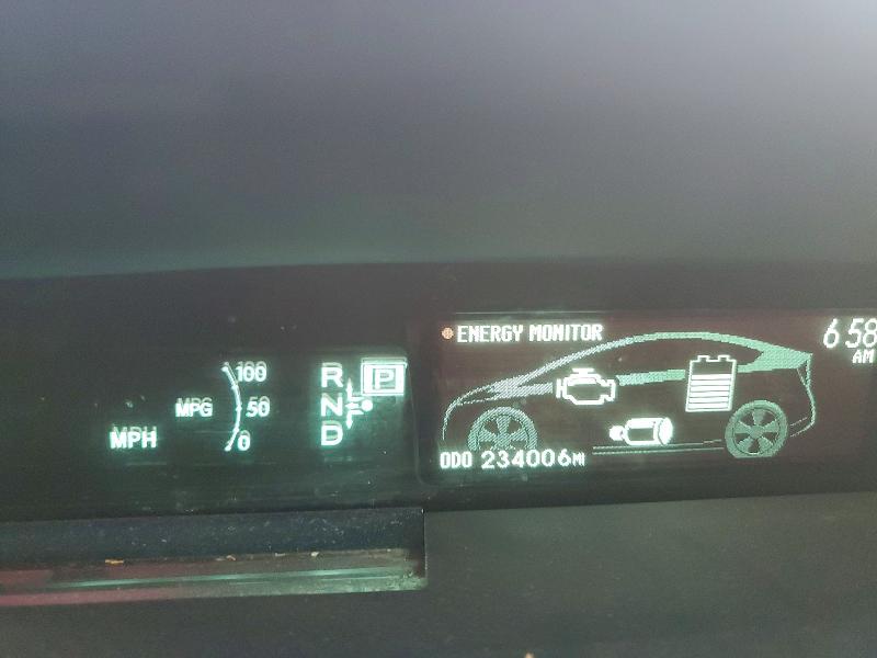 Photo 9 from auction – 2010 TOYOTA PRIUS with VIN JTDKN3DU3A1122808