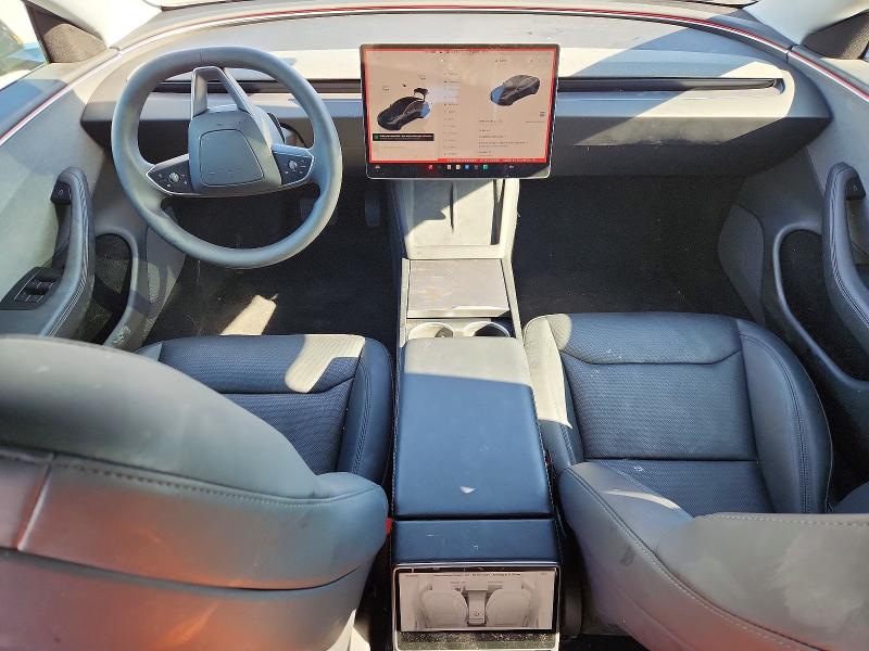 Photo 8 from auction – 2025 TESLA MODEL 3 with VIN 5YJ3E1EA3SF984657