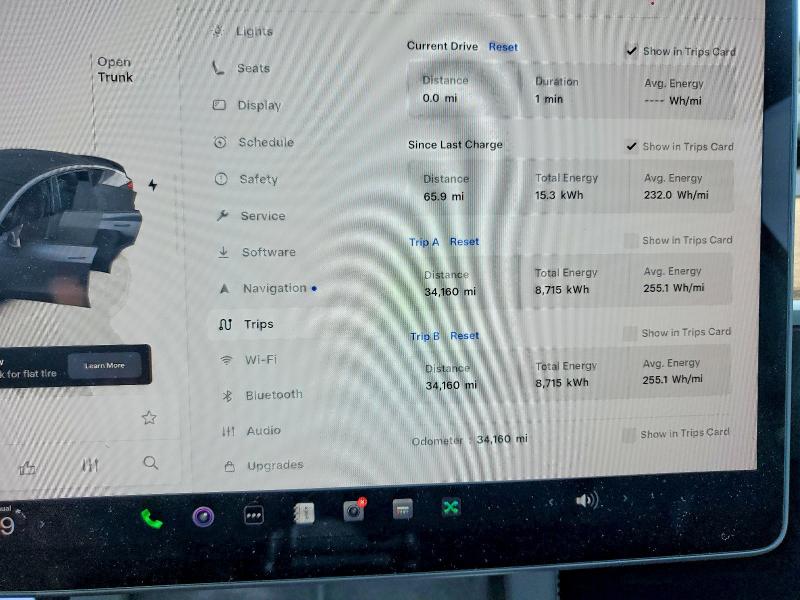 Photo 9 from auction – 2023 TESLA MODEL Y with VIN 7SAYGDEF7PF887968