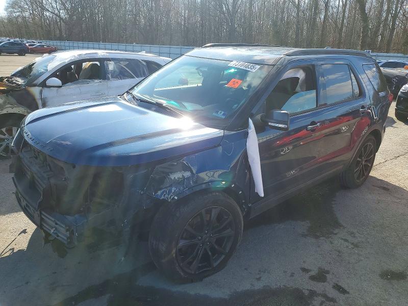 FORD EXPLORER X 2017 with VIN 1FM5K8D86HGA53248 - Photo from auction
