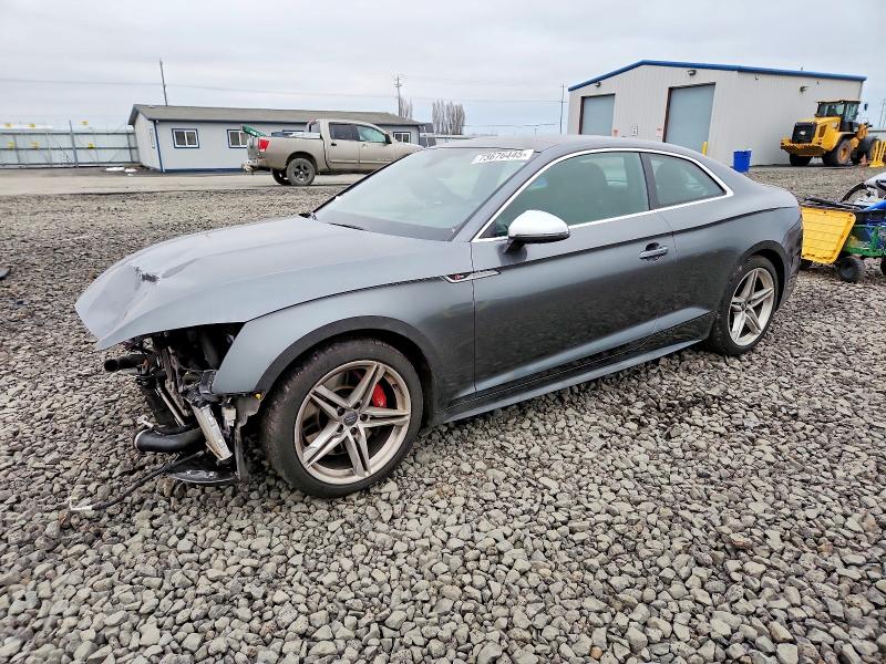 AUDI S5 2018 with VIN WAUR4AF56JA006589 - Photo from auction